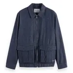 Куртка Scotch & Soda Cotton Linen Twill, синий - фото 3