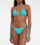 Хлопковый верх бикини Anna Kosturova, Turquoise - фото 2