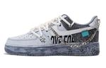 Кроссовки Nike Air Force 1 Skateboard Shoes Men Low-Top Gray Black - фото