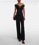 Панельный топ Mugler, черный - фото 2