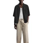 Футболка мужская черная ZARA - фото 4