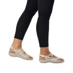 Сандалии с ремешками REMONTE, Beige - фото 2