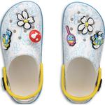 Классические сабо на платформе Smurfs Crocs, мультиколор - фото 4