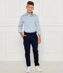 Рубашка сорочка Regular fit Boss Kidswear, синий - фото 2