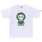 Футболка BAPE Bitmap Big Baby Milo Tee, White - фото