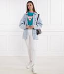 Футболка GUESS Classic fit, бирюзовый - фото 2