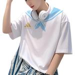 Adidas Футболка унисекс белая - фото 5