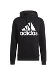 Пуловер adidas Big Logo Kapuzenpullover, черный - фото