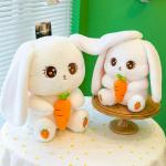 Милые плюшевые кролики с морковкой JINXIANGHE - фото 8