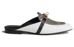 HERMES Oz Closed Toe Slippers Women's White - фото 3