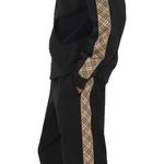 Хлопковые джоггеры Burberry, черный - фото 6