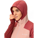 Женская флисовая куртка Monviso Hoodie Grid Vaude, красный - фото 4