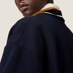 Куртка с молнией и вышитым логотипом MIU MIU, синий - фото 6