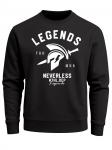 Neverless Свитшот 'Legends' в черном цвете - фото