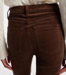 Прямые джинсы Le Sleek средней посадки Frame, Bitter Chocolate - фото 5