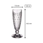 Бокалы для шампанского Villeroy & Boch, 0,145 л, розовый - фото 2