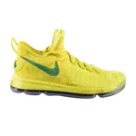 Кроссовки Nike KD 9 'Oregon Ducks' PE, желтый - фото