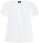 Рубашка BASE LEVEL CURVY, от белого - фото