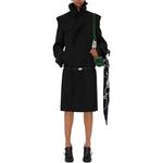 Рубашка женская черная Burberry - фото 3