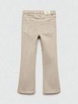 Детские расклешенные джинсы Mango, Beige - фото 2