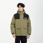 Стеганая куртка унисекс Jeep, хаки - фото 6