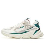 Кроссовки skipper low white/green Fila, белый - фото