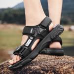 NMR Пляжные сандалии Men's Black/Sand/Black Green - фото 5