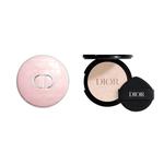 DIOR Lock Makeup Cushion Pink Glossy Finish Wicker Pattern Case набор косметики Natural Concealing 13g+Shell - фото 9