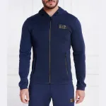 Толстовка обычного кроя Ea7, синий - фото