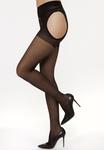 Колготки OUVERT LASCANA, черный - фото 4