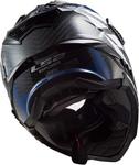 LS2 Helmets Explorer Carbon Adventure Helmet, Focus Blue White Red - фото 3