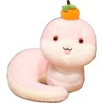 Плюшевая игрушка Ruyi Snake DUOAI, розовый - фото