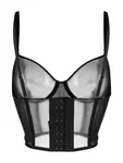 Бюстье L'Amoureuse Soutien Gorge Maison Close, черный - фото 2