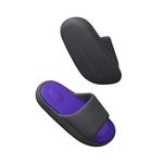 Домашние сандалии CHIKOKU, синие с зеленой подошвой - фото 8