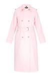 Пальто межсезонное faina, розовый - фото