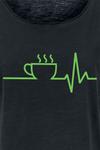 Футболка Food Kaffee EKG, черный - фото 3