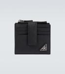 Кожаный кошелек Prada - фото