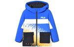 Детские стеганые куртки Fila Kids, синий - фото