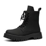 Мужские ботинки Martin Boots YEDANI, черные однослойные туфли - фото 10