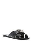 Giuseppe Zanotti шлепанцы Geraldhine, черный - фото 2