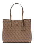 Сумка-шоппер GUESS MERIDIAN II GIRLFRIEND TOTE, Dark beige - фото