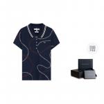 Женская поло Tommy Hilfiger, синий - фото 9