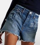 Джинсовые шорты с высокой талией Re/Done, Lighting - фото 4