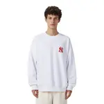 Свитшот с сердечками унисекс белый MLB - фото 7