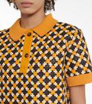 Кожаный топ-поло Dodo Bar Or, Brown Orange Combo - фото 4