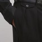 Повседневные брюки мужские черные The Row, черный - фото 5