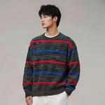 Вязаный свитер Supreme в рубчик, полоска меланж - фото 3