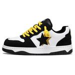 Кроссовки DOUBLE STAR 88 Skateboarding Shoes Unisex Low-top, черный/желтый - фото 7