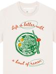 Рубашка Watapparel Life Is Better With Ramen, белый - фото 4