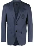 Однобортный пиджак Billionaire, синий - фото